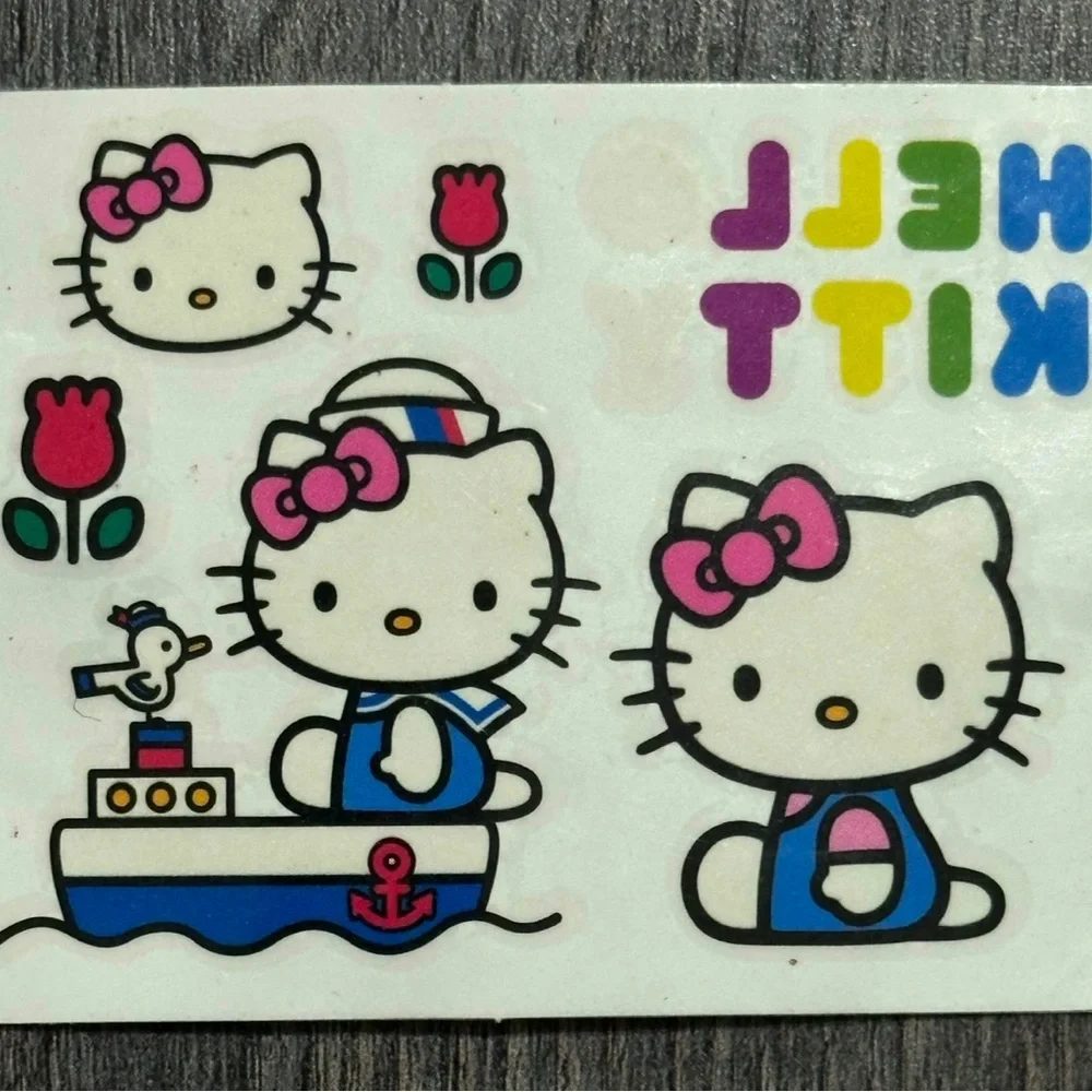 💞 New Sanrio Hello Kitty Temporary Tattoos